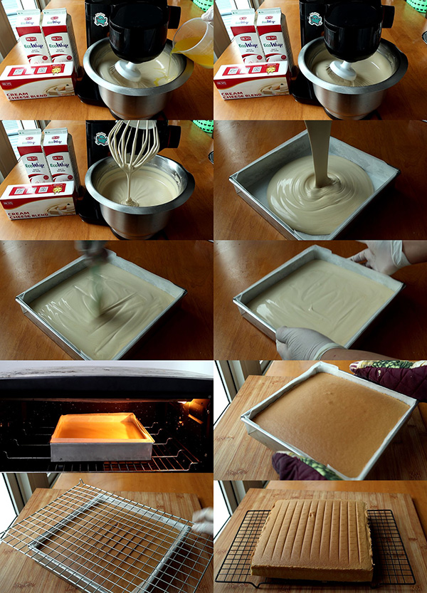 Cheese Flan Coffee Cake เค้กกาแฟเลเยอร์ สูตรขนมเค้ก สูตรขนม