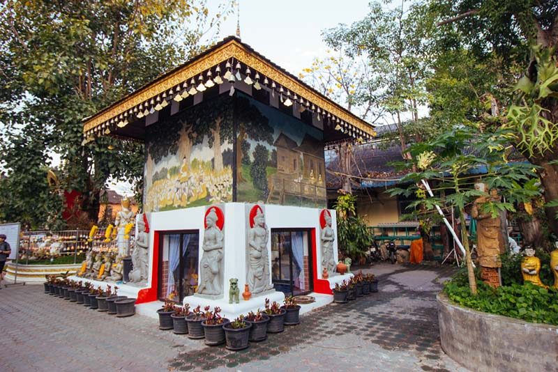 วิหารประดิษฐานพระอุปคุต วัดอุปคุต