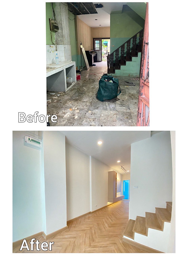 รีโนเวททาวน์โฮม 3 ชั้น