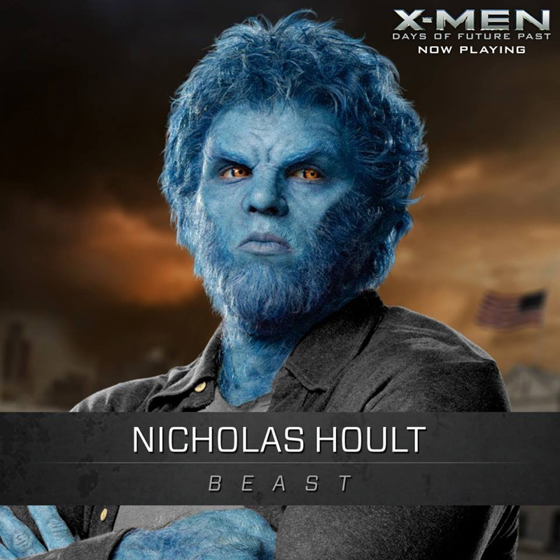 นิโคลัส โฮลต์ รับบท บีสต์ ในภาพยนตร์ X-Men: First Class