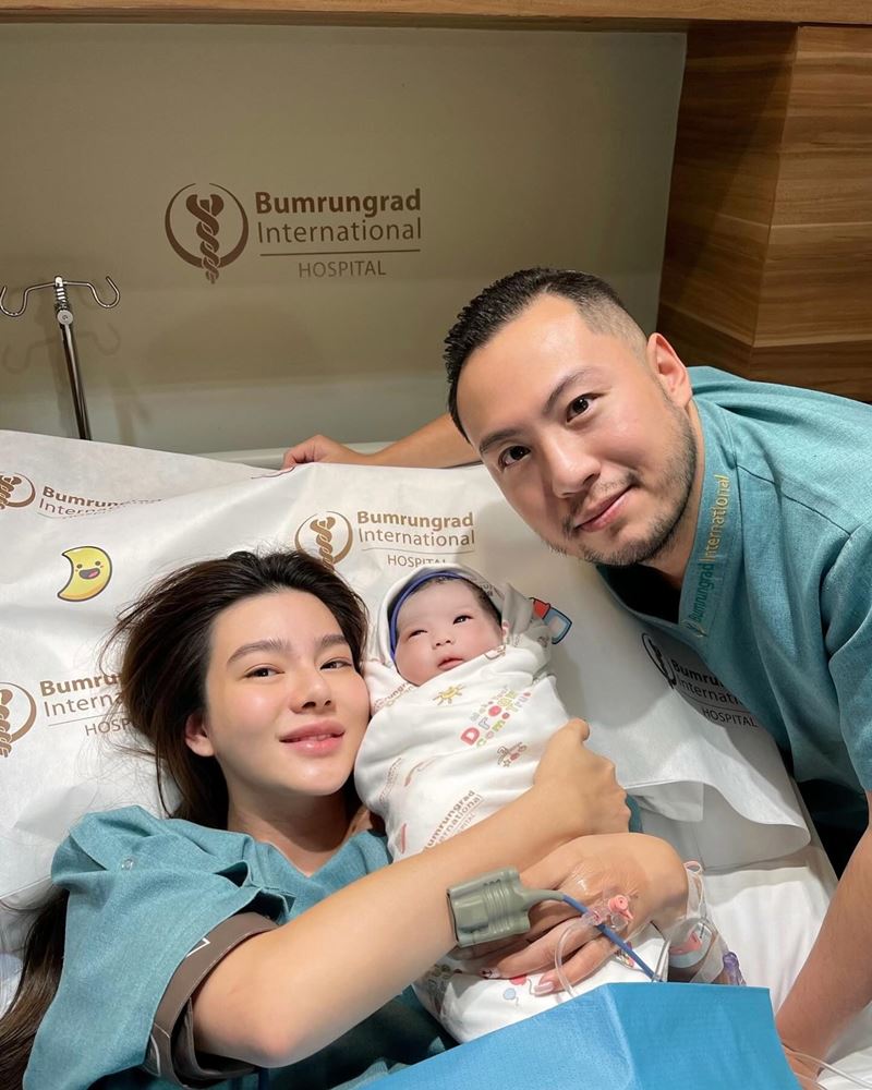 ดิว อริสรา คลอดลูกคนที่ 2