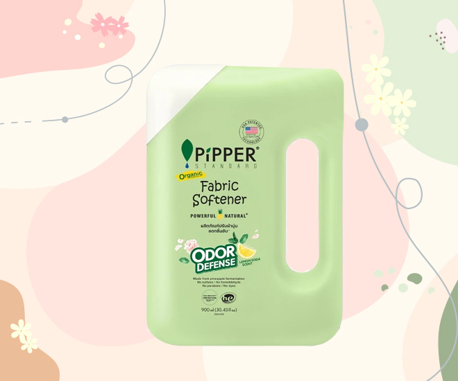 Pipper Standard น้ำยาปรับผ้านุ่ม ยี่ห้อไหนดี น้ำยาปรับผ้านุ่ม วิธีซักผ้า ของใช้ในบ้าน