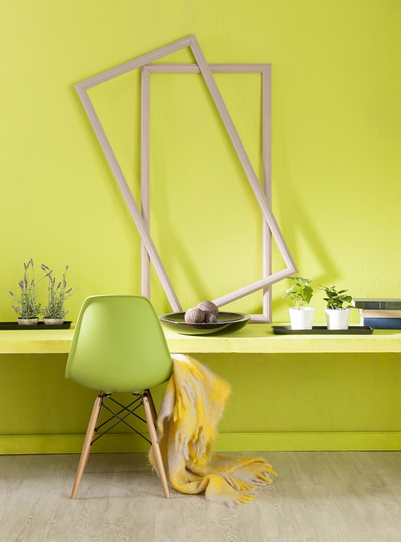 สีเขียวเลมอน (Lemon)