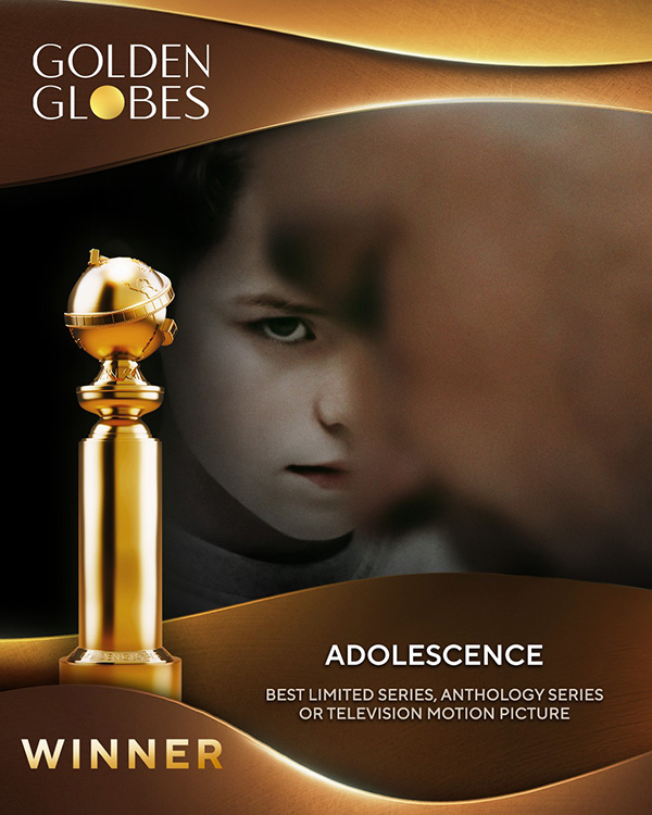 Adolescence รางวัลซีรีส์ขนาดสั้นและภาพยนตร์ทางโทรทัศน์ยอดเยี่ยม รางวัลลูกโลกทองคำ Golden Globes 2026 ครั้งที่ 83