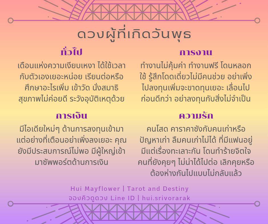 ดวงรายเดือน