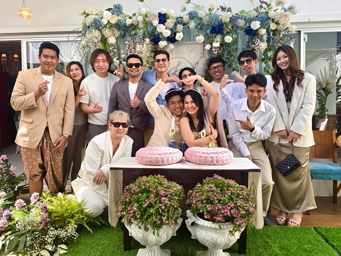  จอย ศิริลักษณ์ บี กฤษณะพงศ์ แต่งงาน