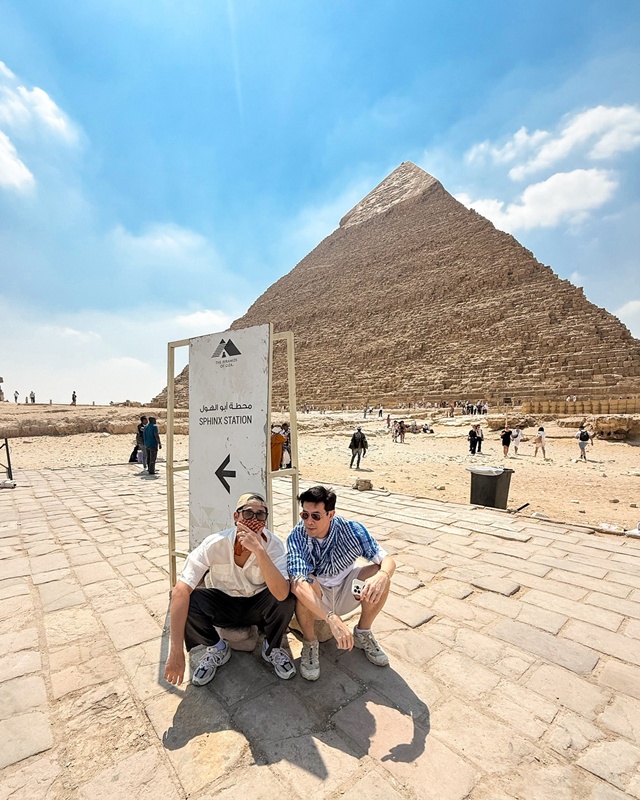 เบเบ้ ธันย์ชนก ลงรูปคู่พิชญ์ กาไชย เที่ยวอียิปต์