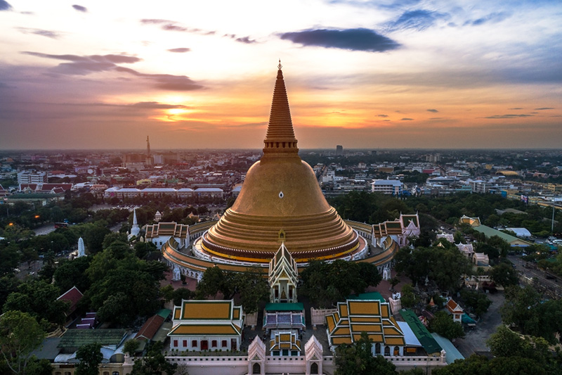 องค์พระปฐมเจดีย์ จังหวัดนครปฐม