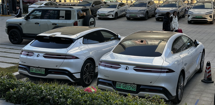 รถไฟฟ้าขายดีในจีน