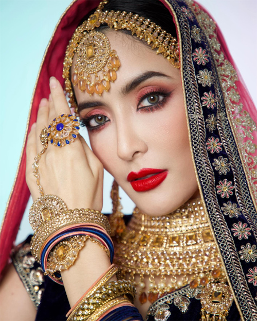 พิ้งกี้ สาวิกา Asoka Makeup แต่งหน้าอินเดีย