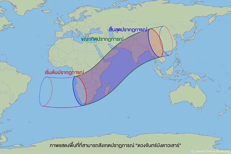 ปรากฏการณ์ดวงจันทร์บังดาวเสาร์