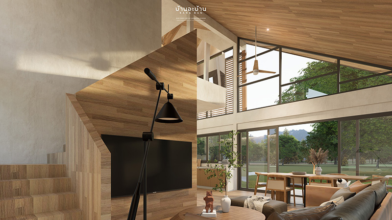 แบบบ้านทรอปิคอล เขาใหญ่