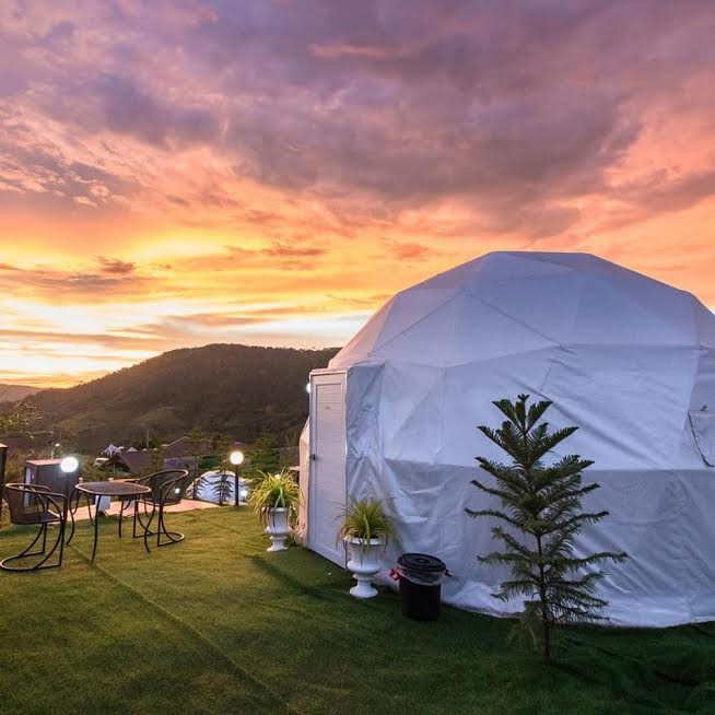 ที่พักเต็นท์กระโจม