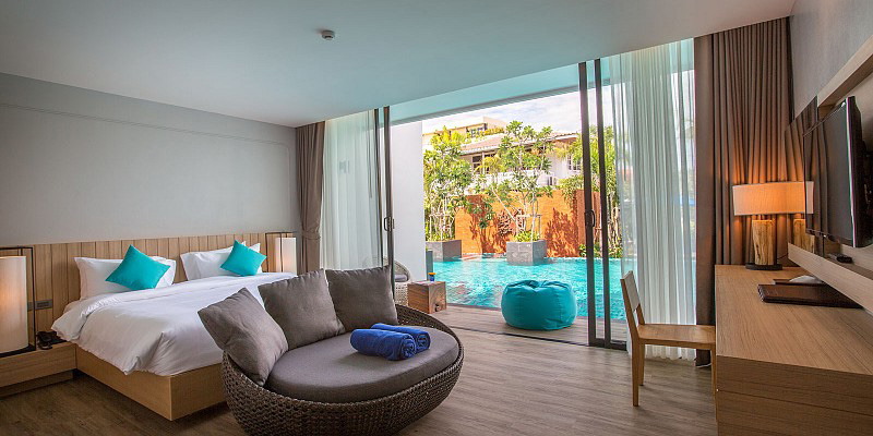 Asira Boutique HuaHin ห้องนอน