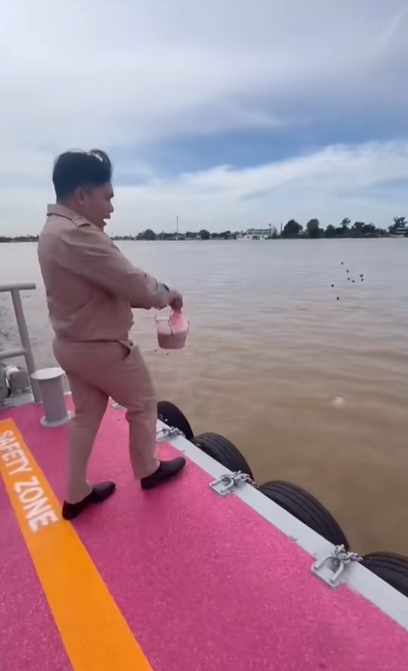 ให้อาหารปลา