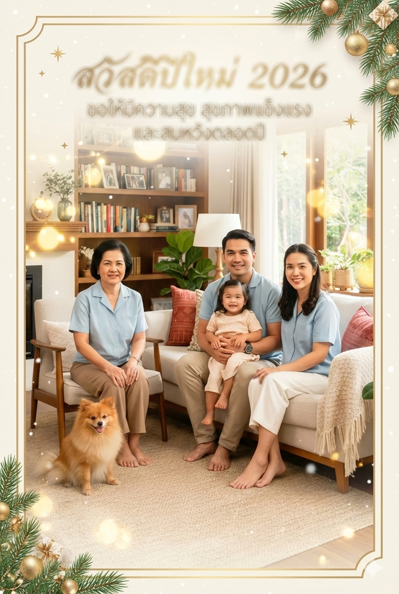 การ์ดปีใหม่ Gemini AI