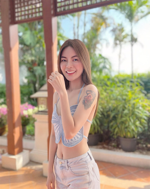 ส่องเทรนด์ ชุดผีเสื้อ จาก Beauty Cam ใช้ AI แต่งภาพเปลี่ยนชุดให้แซ่บทั่วโซเชียล