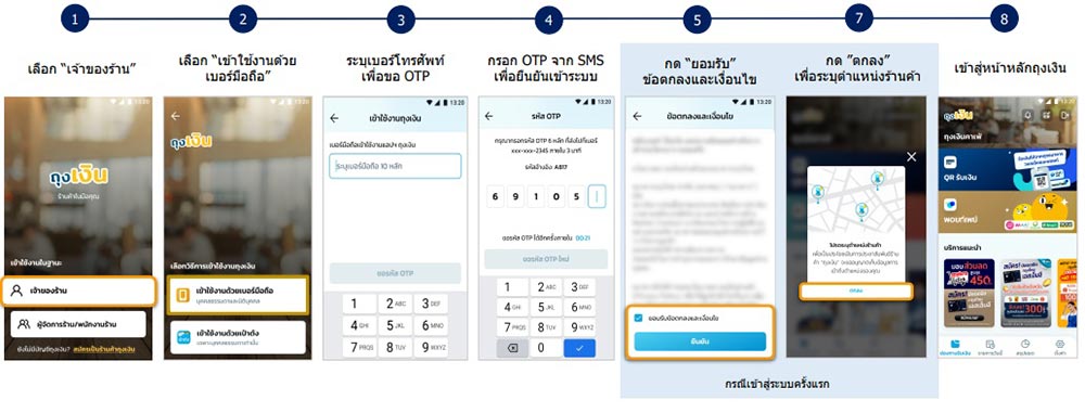 สมัครแอปถุงเงิน