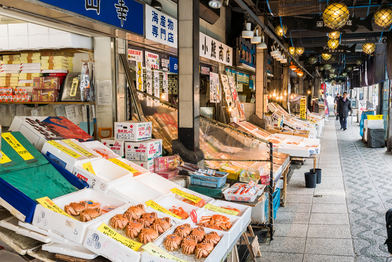 ตลาดปลานิโจ ที่เที่ยวฮอกไกโด 