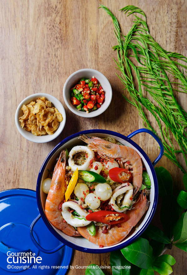 ผัดสามหอม