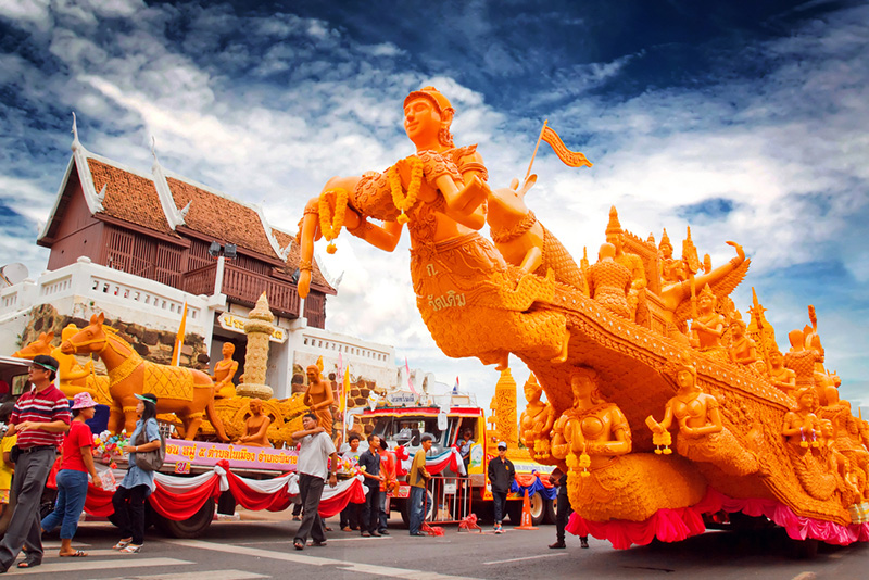 แห่เทียนเข้าพรรษา 2566