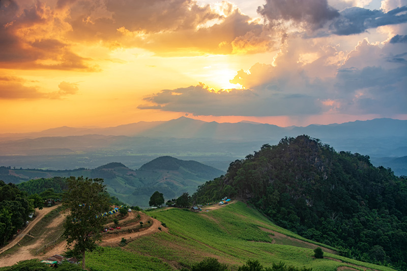 ดอยเสมอดาว ในมุมสูง