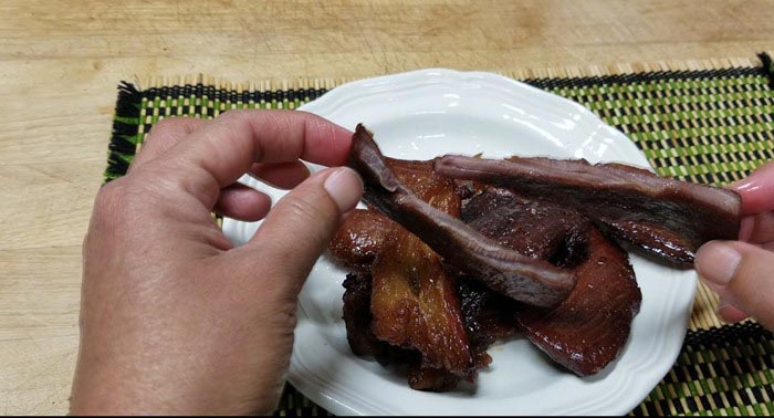 เนื้อเค็มทอด