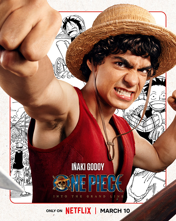 อินากี้ โกดอย (Iñaki Godoy) รับบท มังกี้ ดี. ลูฟี่ ใน One Piece Season 2 (2026) Into the Grand Line ซีรีส์ Netflix นักแสดงนำ
