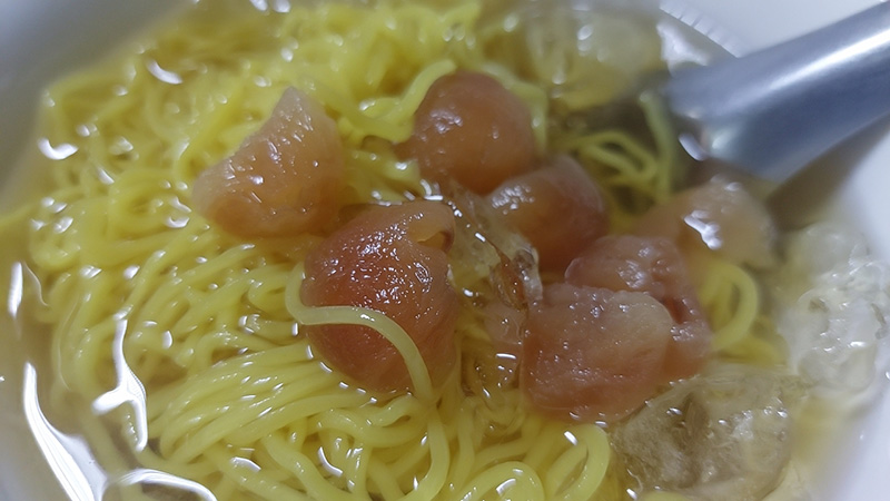 บะหมี่เย็นน้ำลำไย เมนูเส้น บะหมี่ อาหารฟิวชั่น สูตรอาหาร