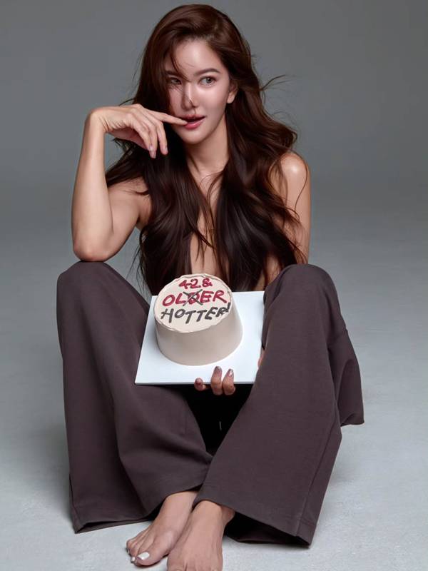 ก้อย รัชวิน ฉลองวันเกิด 42 ปี โนบราอวดความสตรอง 