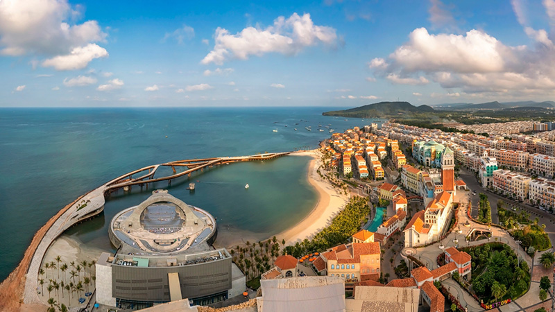 เกาะฟูโกว๊ก Sunset Town