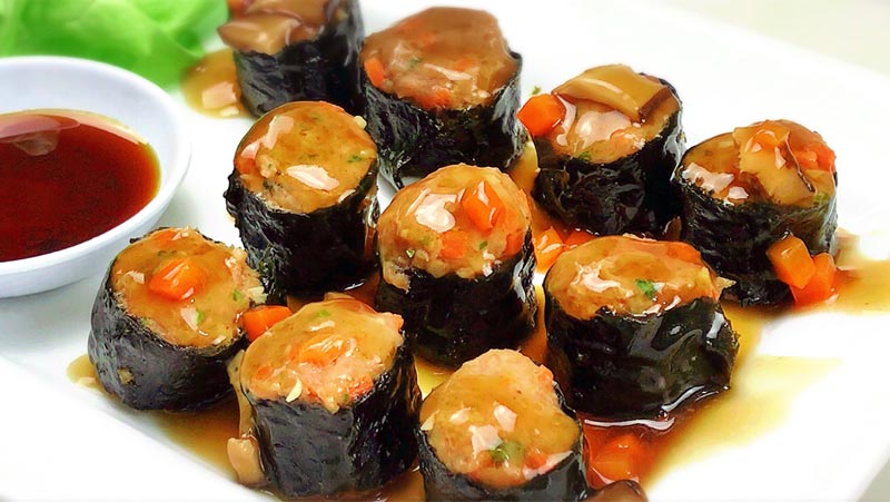 หมูห่อสาหร่าย