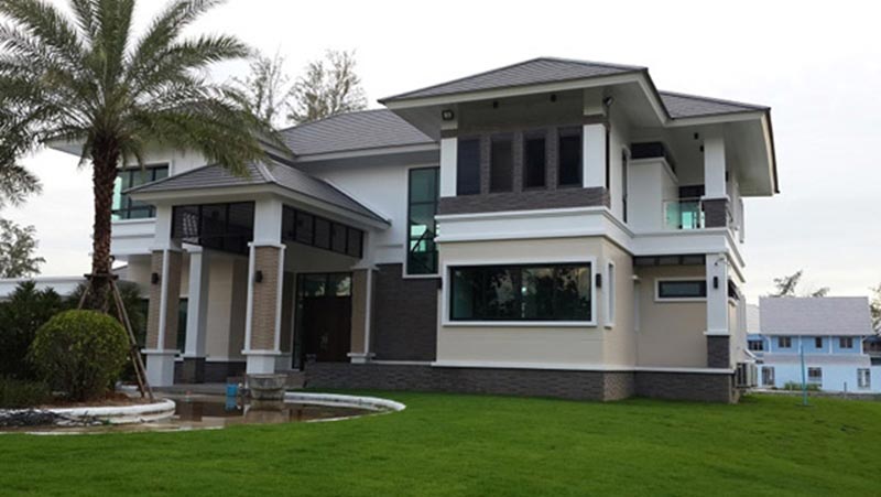 แบบบ้านเดี่ยวสองชั้น