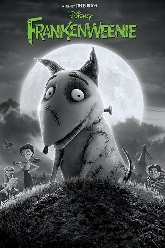หนังแอนิเมชั่นฮาโลวีน Frankenweenie (2012)