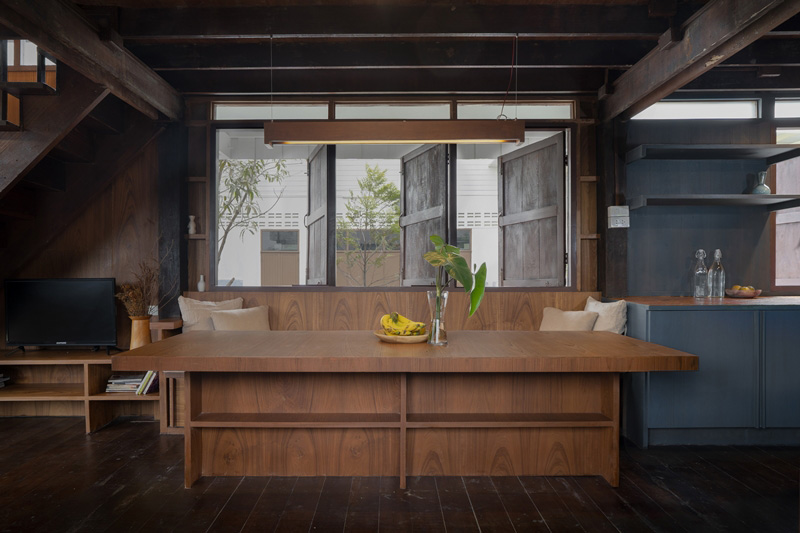 รีโนเวทบ้านพักครู ห้องรับแขก