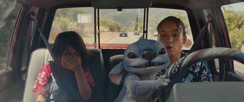 ภาพ ลิโล่ สติทช์ กับพี่สาว จากหนัง Lilo & Stitch 2025