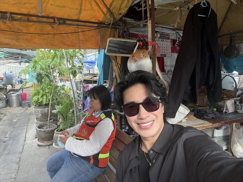 หนุ่ม กรรชัย ยางแตกบนทางด่วน ซ้ำเจอยายไล่ไปตัดผม