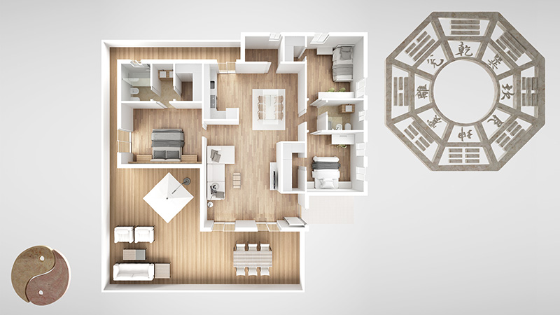 ฮวงจุ้ยบ้าน