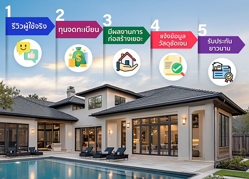 บริษัทรับสร้างบ้าน