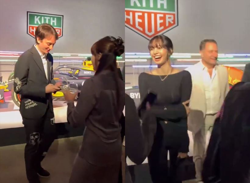 ลิซ่า ออกงานกับ เฟเดอริก