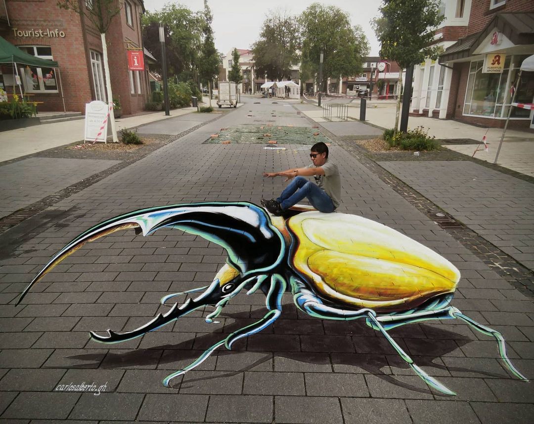 สตรีตอาร์ต 3 มิติ