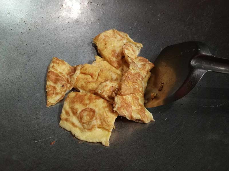 วิธีทำไข่เจียว