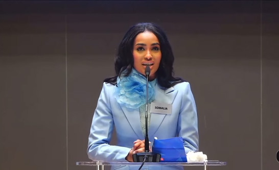 ไซนับ จามา Miss World โซมาเลีย 