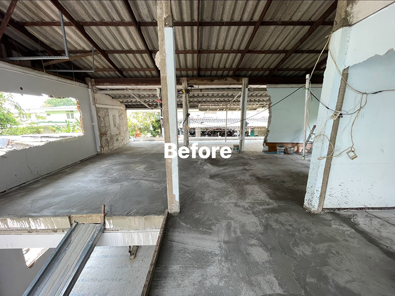 รีโนเวทบ้านเก่า จากโครงเดิมสู่บ้านใหม่