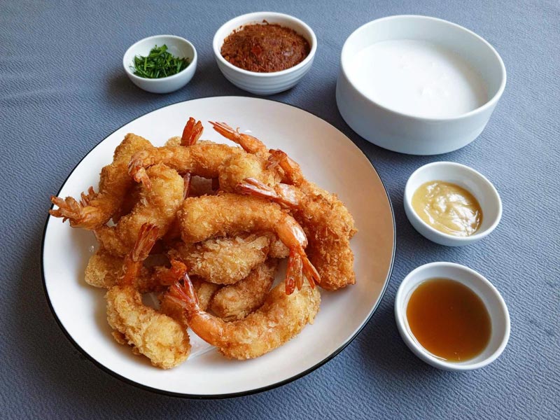 ส่วนผสมทำฉู่ฉี่กุ้งทอด