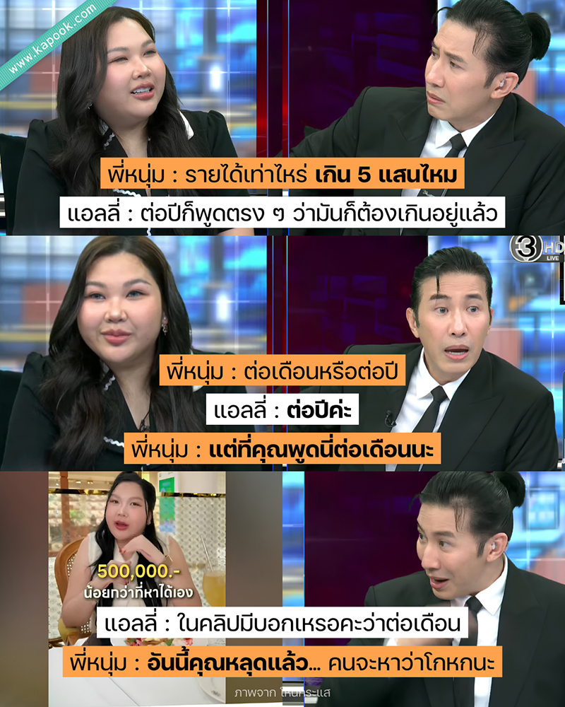 คุณหนูแอลลี่ รายการโหนกระแส