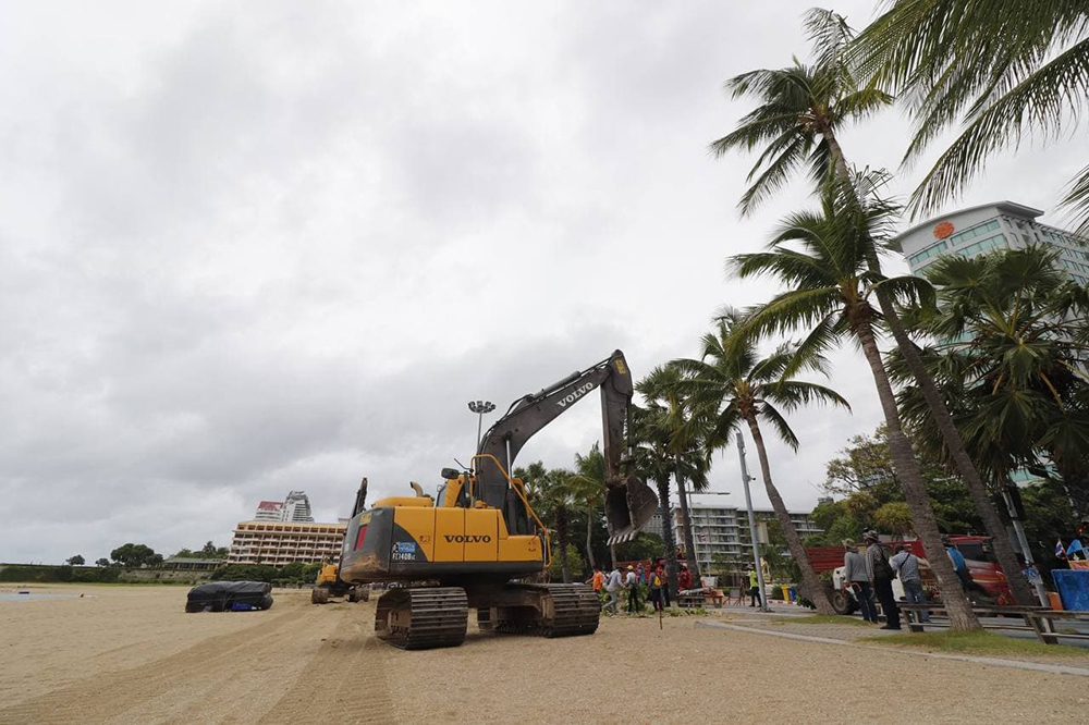 ปรับโฉมใหม่ ชายหาดพัทยา