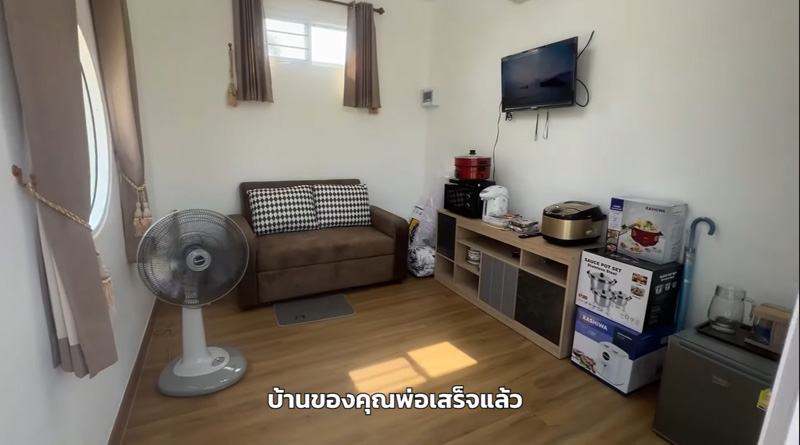 ภายในบ้านน็อคดาวน์
