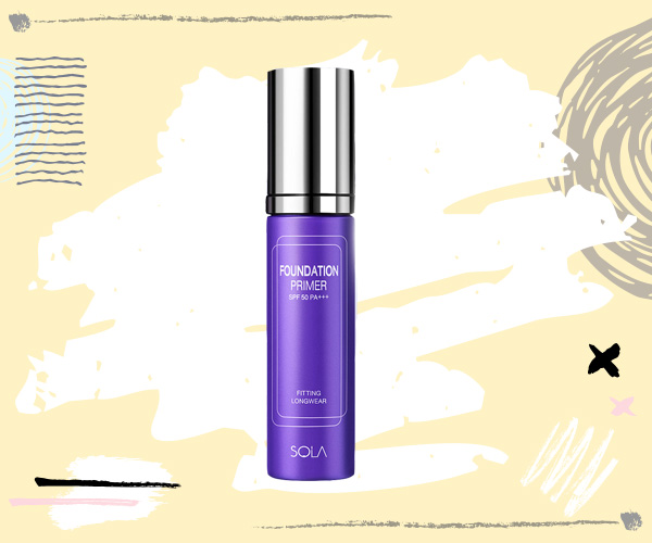 Sola Foundation Primer SPF50PA+++ รองพื้นกันน้ำ