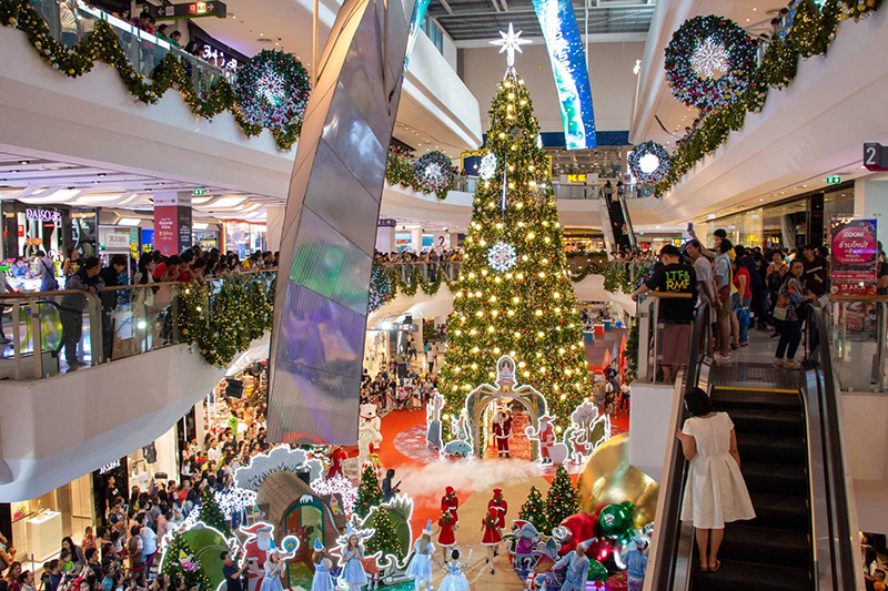 ดูไฟคริสต์มาสและปีใหม่ กรุงเทพฯ 2021